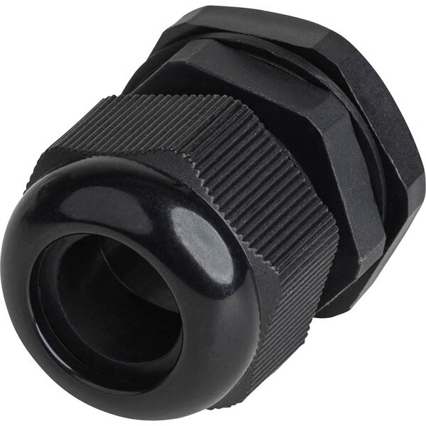 Main product image for Outdoor IP68 Waterproof PG19 Plastic Cable Glands/Connectors for OD Cables 12-15mm Black 10-Pack320-4019